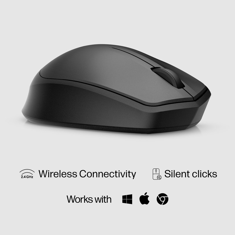 HP 280M Wireless Silent Mouse - Black thumbnail 5