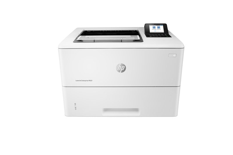 HP LaserJet Enterprise M507dn Printer - A4 Mono Laser, Print, Automatic Document Feeder, Auto-Duplex, LAN, 43ppm, 2000-7500 pages per month (replaces M506dn) - Image 1