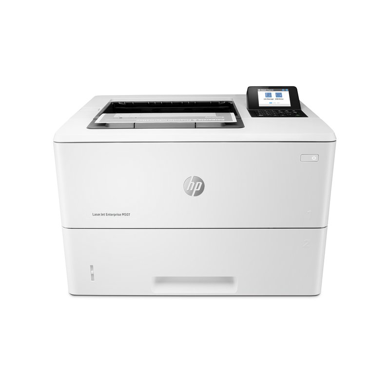 HP LaserJet Enterprise M507dn Printer - A4 Mono Laser, Print, Automatic Document Feeder, Auto-Duplex, LAN, 43ppm, 2000-7500 pages per month (replaces M506dn) thumbnail 6