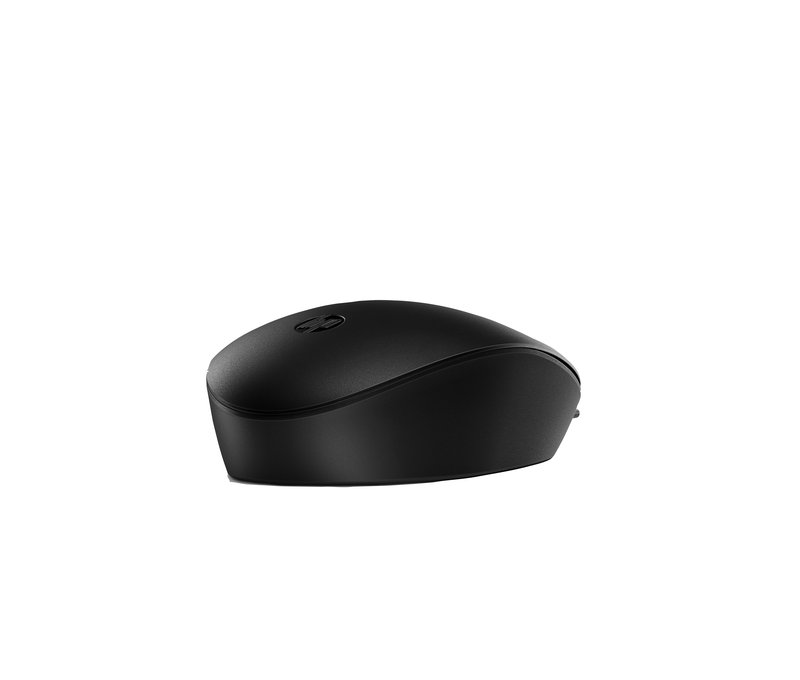 HP 128 USB Wired Laser Mouse, Sanitizable - Black (BULK of 120 pcs) thumbnail 4
