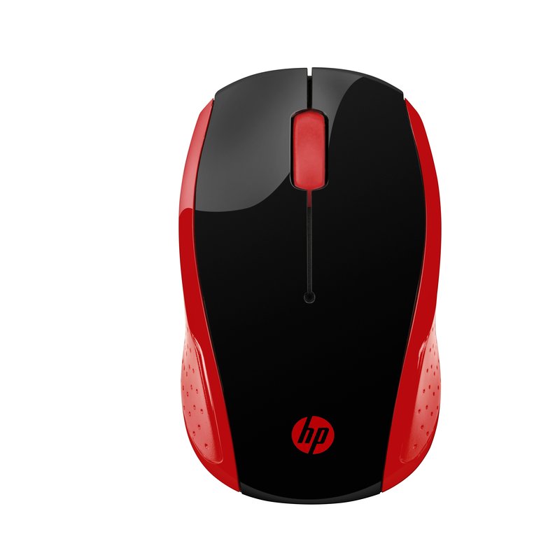 HP 200 Wireless Mouse - Empress Red - Image 1