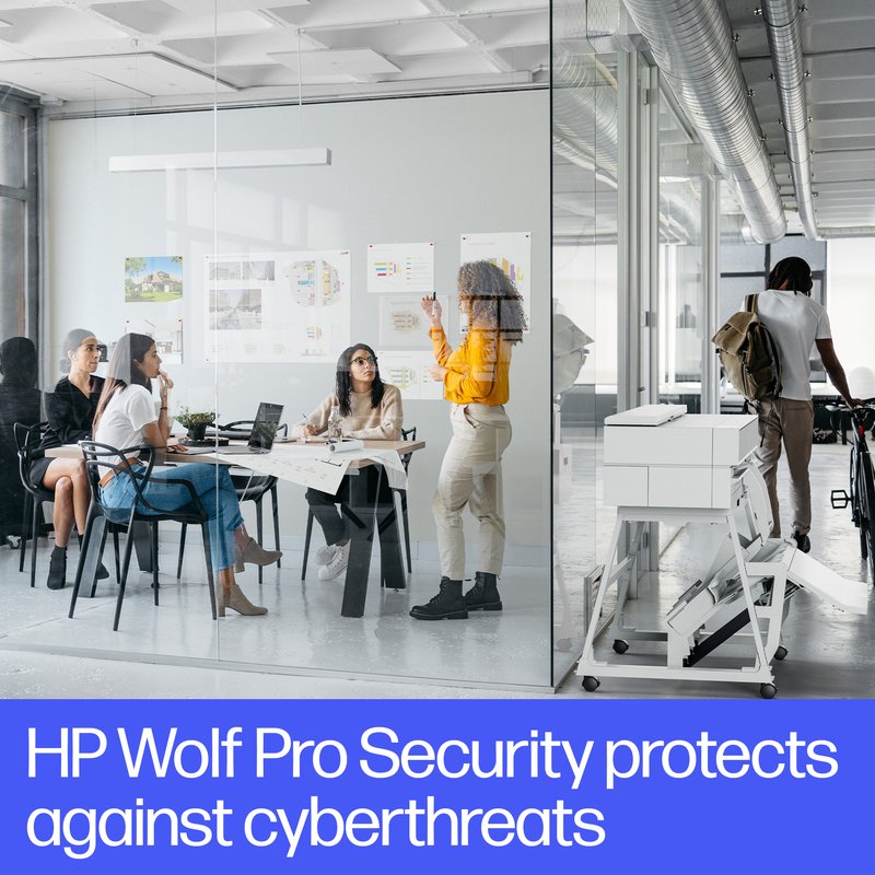 HP DesignJet T950 Printer/Plotter - 36" Roll/A4,A3,A2,A1,A0 Color Ink, Print, Sheet Feeder, Auto Horizontal Cutter, LAN, WiFi, 21 sec/A1 page, 120 A1 prints/hour, with Stand thumbnail 4