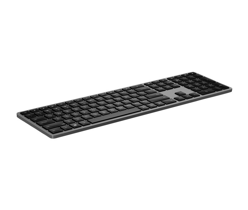 HP 975 Wireless Backlit Keyboard - Multi-Device, Dual-Mode, Programmable - Black - EST thumbnail 2