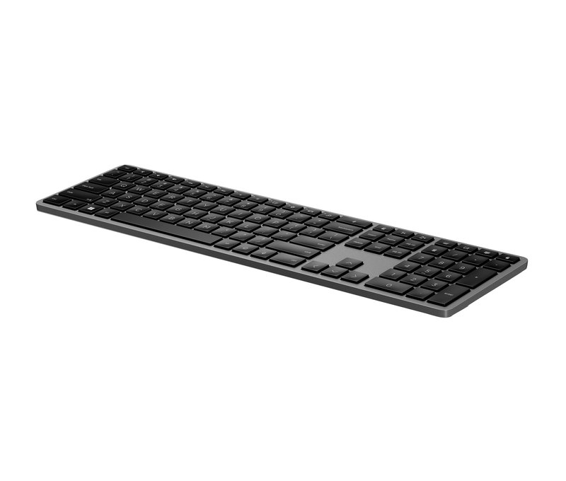 HP 975 Wireless Backlit Keyboard - Multi-Device, Dual-Mode, Programmable - Black - EST thumbnail 3