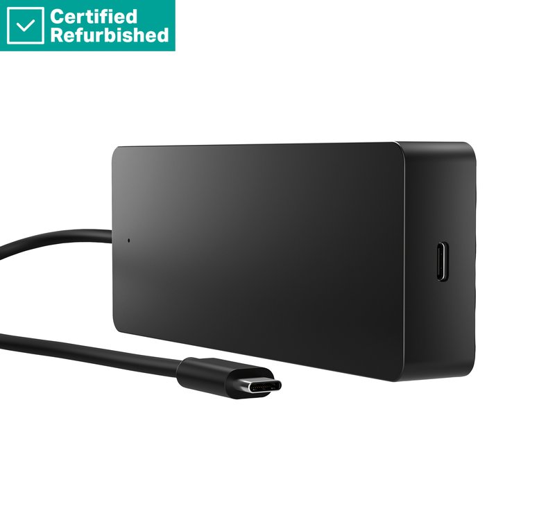 RENEW GOLD HP Universal USB-C Multiport Travel Hub 65W - 2 x USB 3.2, 2 x USB-C, 1 x DP, 1 x HDMI, 1 x RJ-45, 1 year thumbnail 3