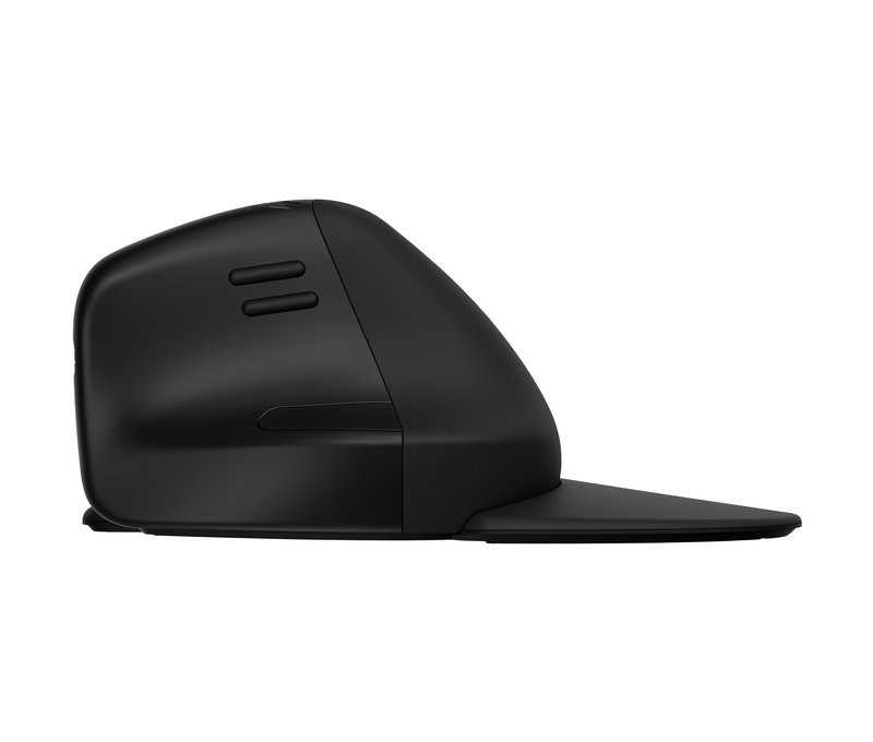 HP 925 Ergonomic Vertical Wireless Bluetooth Mouse - Detachable Wrist Rest, Multi-Surface - Black thumbnail 4