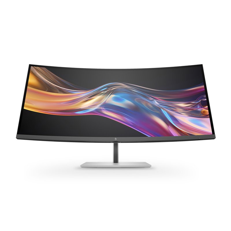 HP 738pu Series 7 Pro Curved TB4 Charging Monitor - 37.5" 3840x1600 WQHD+ 400-nit 60Hz AG, Curved, IPS Black HDR 400, USB-C(100W/65W/15W)/HDMI/ DP Daisy-Chain, 5x USB-A, speakers, RJ-45 LAN, height adjustable/tilt/swivel, 3 years (Z38c) thumbnail 5