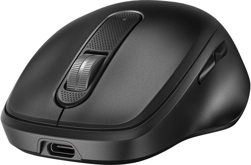 HP 515 Super Capacitor Wireless Mouse - Multi-Device, Dual-Mode, Ultra-Fast Rechargeable, Multi Surface, 4000 dpi – Black thumbnail 6