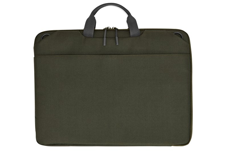 HP Modular 15.6 Sleeve/Top Load with Handles/shoulder strap included, Water Resistant - Dark Olive Green thumbnail 3