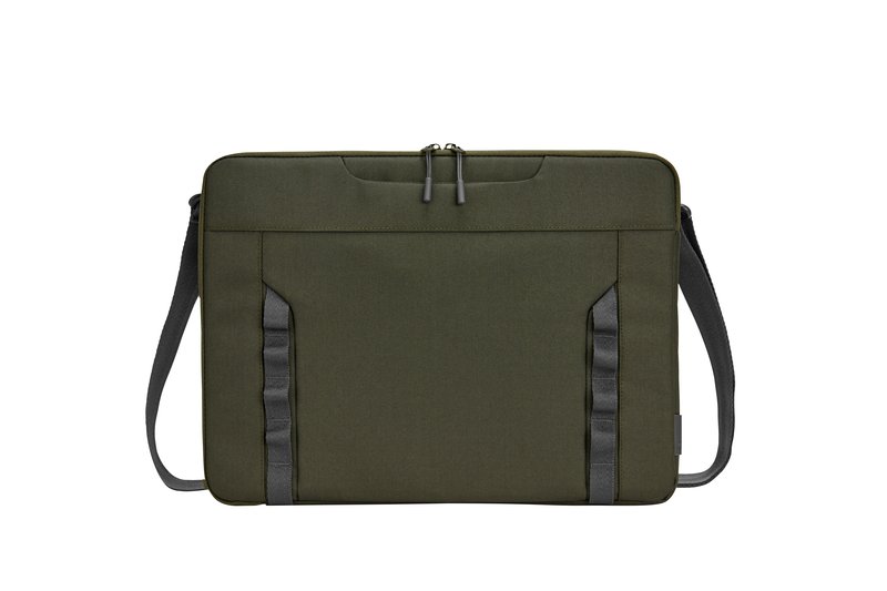 HP Modular 14 Sleeve/Top Load with Handles/shoulder strap included, Water Resistant - Dark Olive Green thumbnail 2