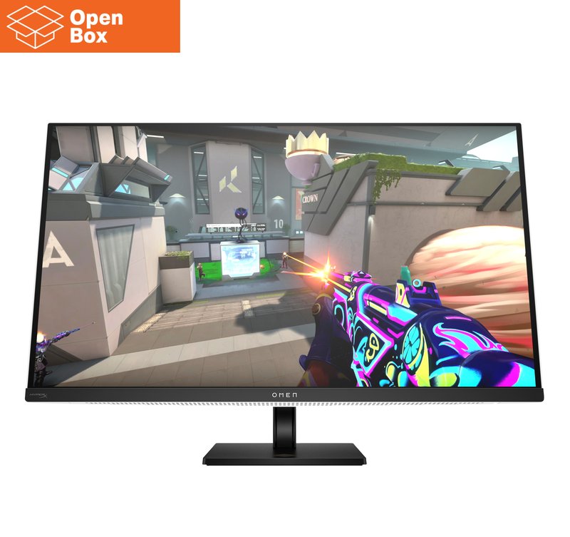HP OMEN Transcend 32 Bcklt Gaming Charging Monitor - OPENBOX - 31.5" 3840 x 2160 4K UHD 240Hz 250-nit AG, QD-OLED, USB-C(140W/15W)/2x HDMI/DisplayPort/Audio Jack, USB-C, 3x USB-A, KVM switch, speakers, height adjustable/tilt/pivot, 1 years - Image 1