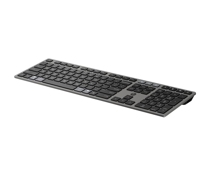 HP 725 Wireless Mouse Keyboard Combo - Multi-Device, Dual-Mode, Programmable, Rechargeable, 4000 dpi, spill resistant - Nightfall Black - ENG thumbnail 3