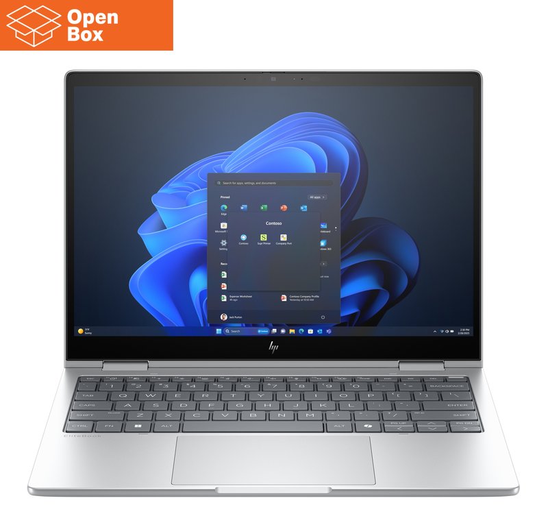 HP EliteBook 8 Flip G1i 13 - OPENBOX - Ultra 7-255U, 32GB, 1TB SSD, 13.3 WUXGA Privacy Touch AG, 5MP IR cam, 4G/5G Modem, FPR, US backlit keyboard, 62Wh, Win 11 Pro, 3 years - Image 1