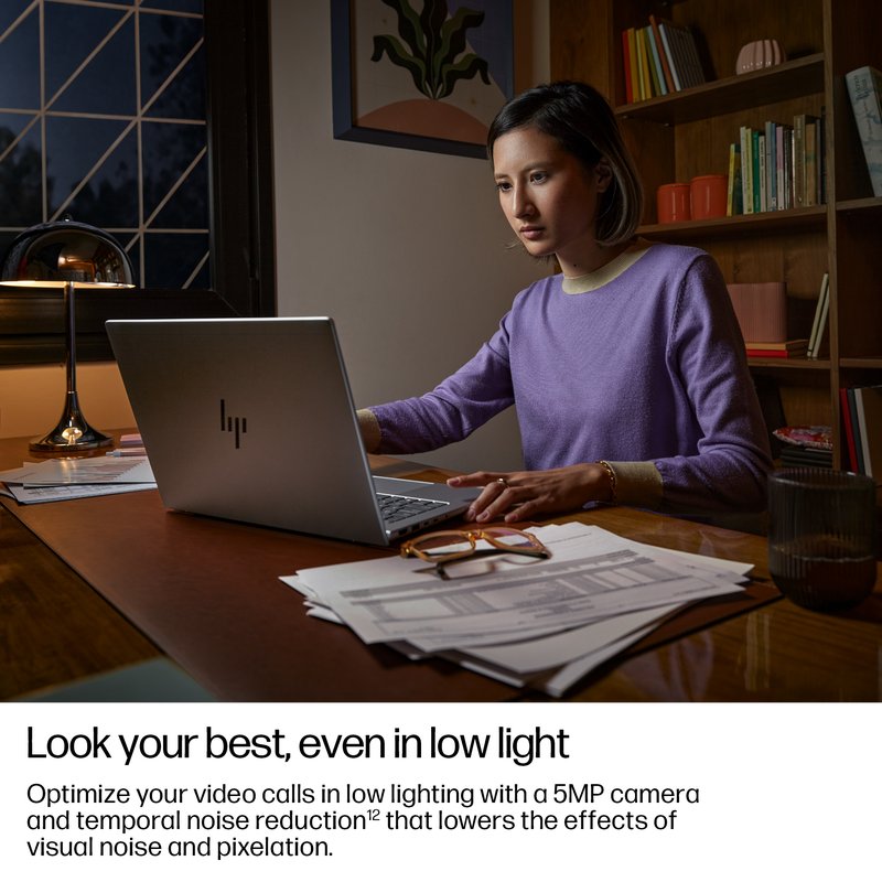 HP EliteBook 6 G1a AI 14 - Ryzen AI 5 340, 16GB, 512GB SSD, 14 WUXGA 300-nit AG, 5MP IR cam, WWAN-ready, Smartcard, FPR, Nordic backlit keyboard, 56Wh, Win 11 Pro, 3 years thumbnail 4