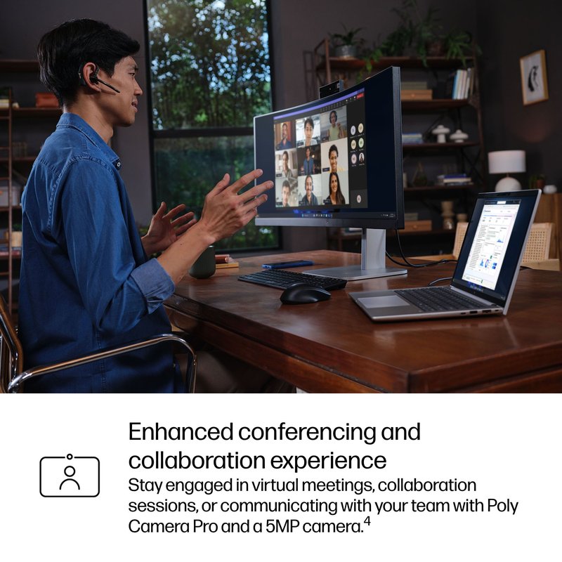 HP EliteBook 8 G1i 13 - Ultra 5-225U, 16GB, 512GB SSD, 13.3 WUXGA 300-nit AG, 5MP IR cam, WWAN-ready, Smartcard, FPR, US backlit keyboard, 62Wh, Win 11 Pro, 3 years thumbnail 9