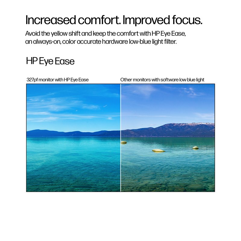 HP 327pf Series 3 Pro FHD Monitor – 27” 1920x1080 FHD 250-nit 100Hz AG, IPS, HDMI/VGA/DisplayPort, tilt, 3 years (replaces P27 G5) thumbnail 9