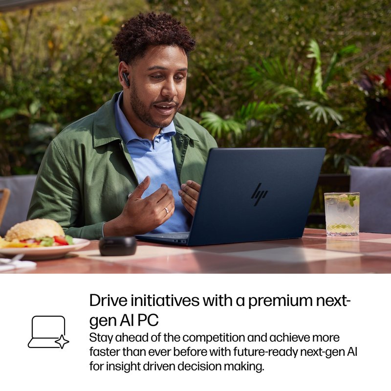 HP EliteBook X G1i AI 14 - Ultra 7-258V, 32GB, 1TB SSD, 14 WUXGA Privacy Touch AG, 4G/5G Modem, FPR, Nordic backlit keyboard, Atmospheric Blue, 68Wh, Win 11 Pro, 3 years thumbnail 9