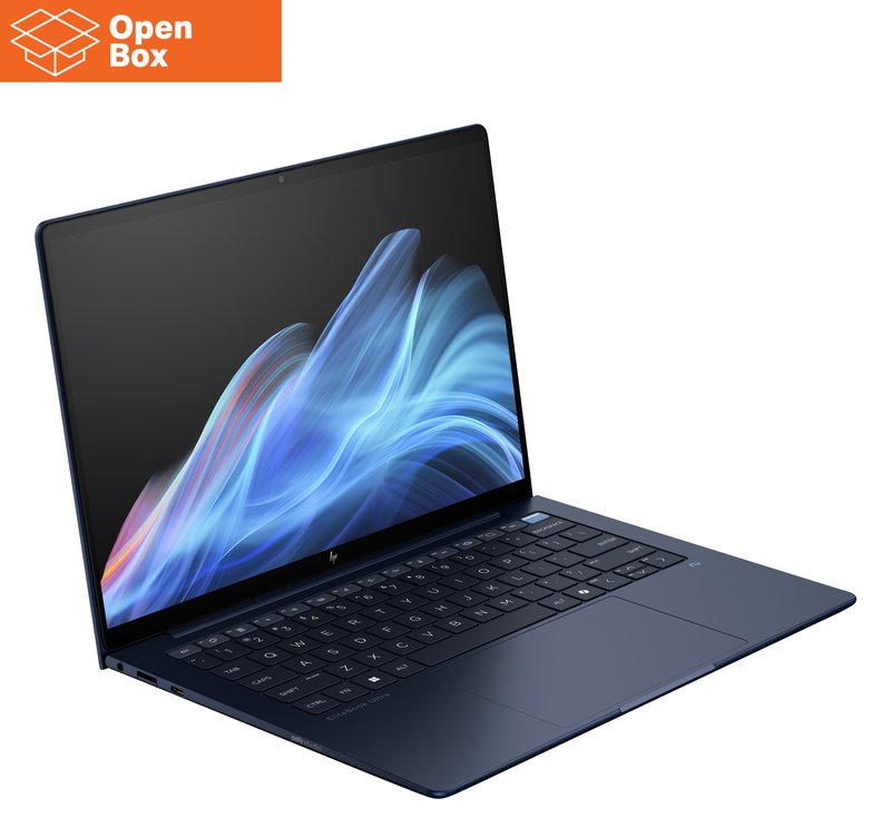 HP EliteBook Ultra G1i AI 14 - OPENBOX - Ultra AI 7 258V, 32GB, 1TB SSD, 14 2.8K OLED 400-nit 120Hz Touch BrightView, US backlit keyboard, Atmospheric Blue, 64Wh, Win 11 Pro, 3 years thumbnail 3