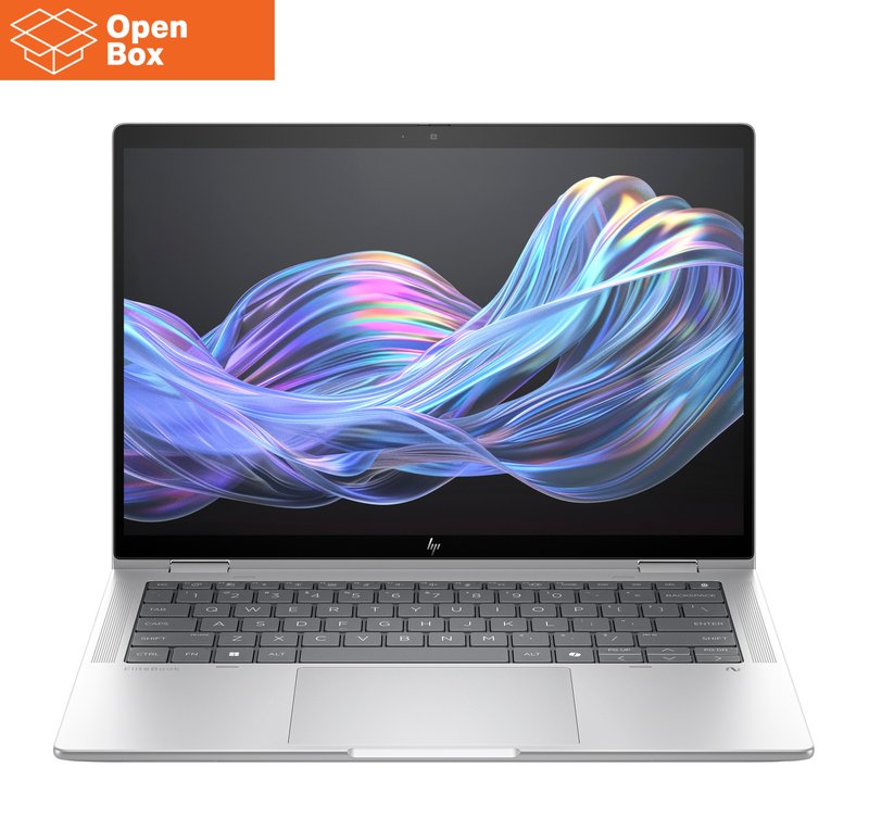 HP EliteBook X Flip x360 G1i AI 14 - OPENBOX - Ultra 7-258V, 32GB, 512GB SSD, 14 WUXGA 400-nit Touch AG, WWAN-ready, FPR, US backlit keyboard, Glacier Silver, 56Wh, Win 11 Pro, 3 years - Image 1
