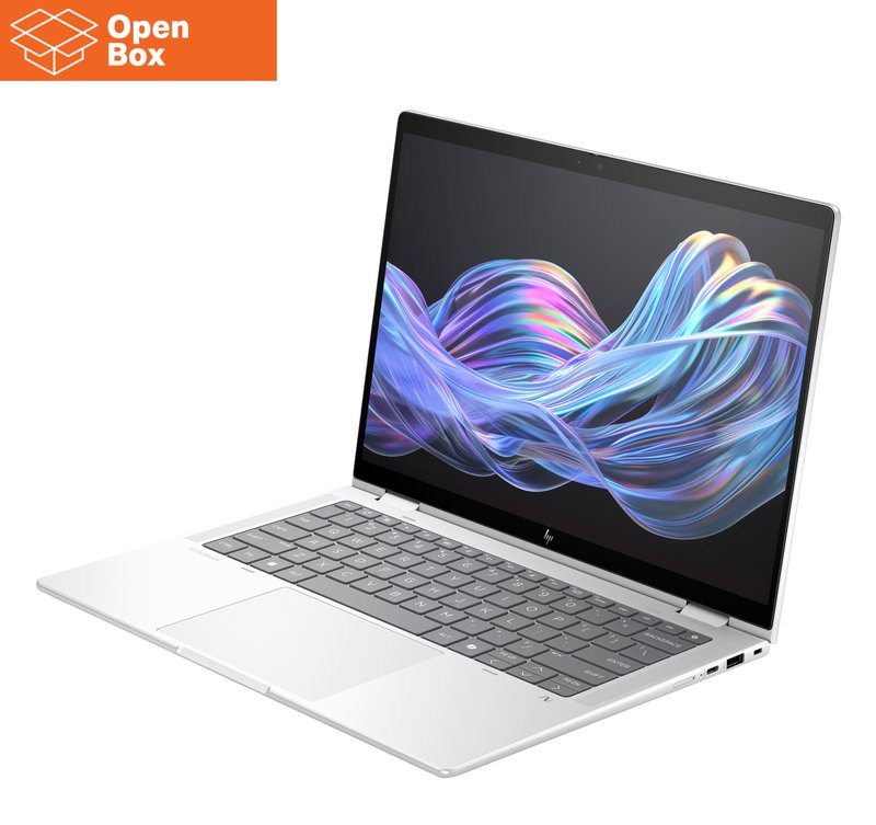 HP EliteBook X Flip x360 G1i AI 14 - OPENBOX - Ultra 7-258V, 32GB, 512GB SSD, 14 WUXGA 400-nit Touch AG, WWAN-ready, FPR, US backlit keyboard, Glacier Silver, 56Wh, Win 11 Pro, 3 years thumbnail 4