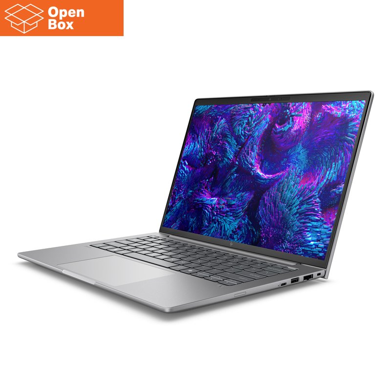 HP ZBook 8 G1i 14 - OPENBOX - Ultra 7-255H, 32GB, 1TB SSD, NVIDIA RTX 500 Ada 4GB, 14 WUXGA 400-nit AG, 5MP IR cam, WWAN-ready, Smartcard, FPR, US backlit keyboard, 77Wh, Win 11 Pro, 3 years thumbnail 4