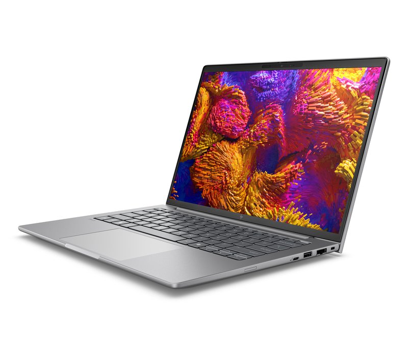 HP ZBook 8 G1as 14 - Ryzen AI 9 HX PRO 375, 64GB, 1TB SSD, 14 WUXGA 400-nit AG, 5MP IR cam, WWAN-ready, Smartcard, FPR, Nordic backlit keyboard, 62Wh, Win 11 Pro, 3 years thumbnail 4