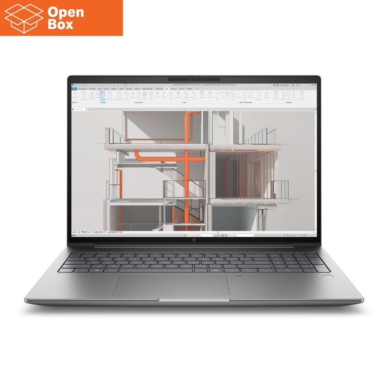 HP ZBook X G1i Mobile Workstation 16 - OPENBOX - Ultra 7-255H, 32GB, 1TB SSD, RTX PRO 2000 Blackwell 8GB, 16 WUXGA 400-nit AG, 5MP IR cam, WWAN-ready, Smartcard, FPR, Nordic backlit keyboard, 83Wh, Win 11 Pro, 3 years - Image 1