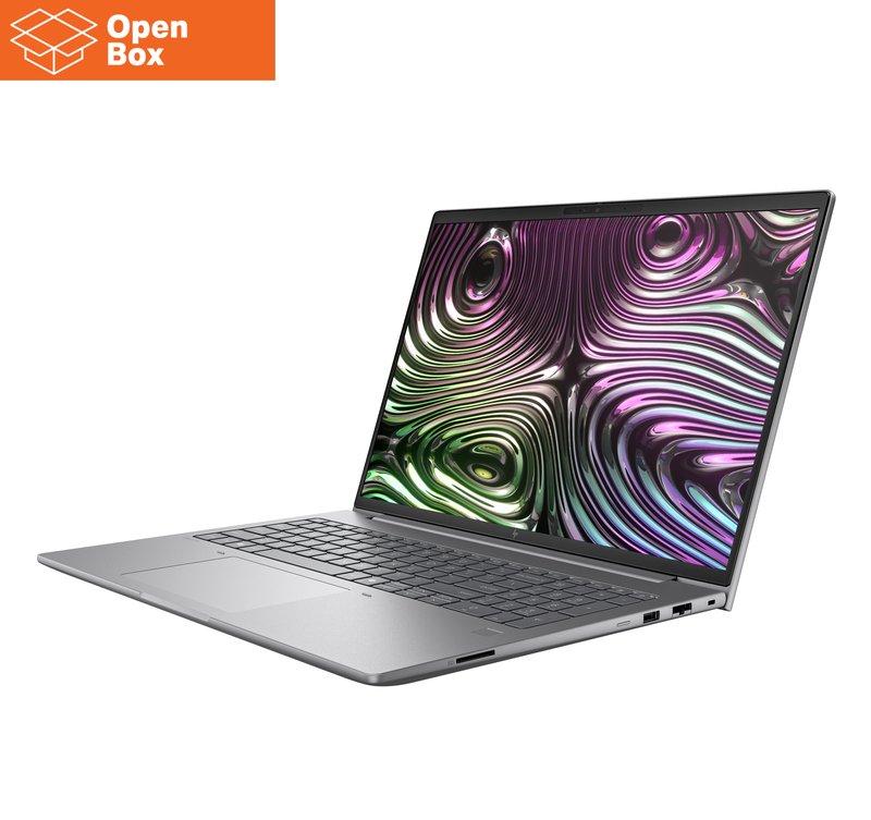 HP ZBook X G1i Mobile Workstation 16 - OPENBOX - Ultra 7-255H, 32GB, 1TB SSD, RTX PRO 2000 Blackwell 8GB, 16 WUXGA 400-nit AG, 5MP IR cam, WWAN-ready, Smartcard, FPR, Nordic backlit keyboard, 83Wh, Win 11 Pro, 3 years thumbnail 4
