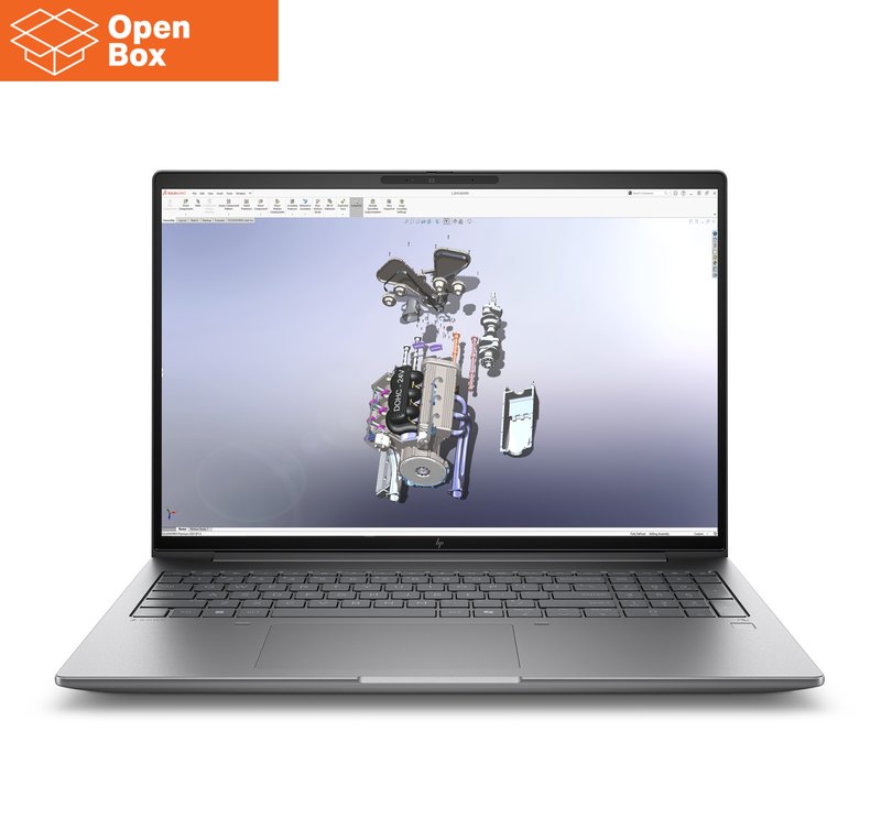 HP ZBook X G1i Mobile Workstation 16 - OPENBOX - Ultra 9-285H, 64GB, 1TB SSD, RTX PRO 2000 Blackwell 8GB, 16 WQXGA 400-nit AG, 5MP IR cam, WWAN-ready, Smartcard, FPR, Nordic backlit keyboard, 83Wh, Win 11 Pro, 3 years - Image 1