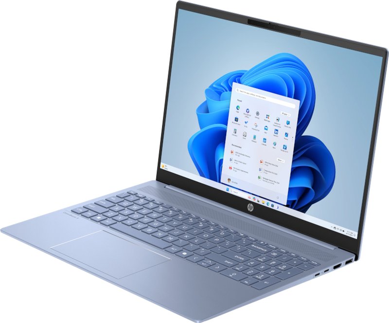 HP OmniBook 5 16-ba1000ny - Core i5-1334U, 16GB, 512GB SSD, 16 2K 300-nit AG, 1080p cam, US keyboard, Sky Blue, Win 11 Home thumbnail 3