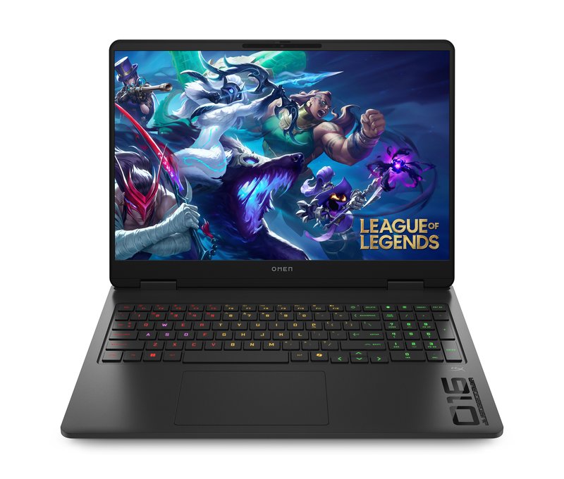 OMEN by HP Gaming Laptop 16-ap0058nn - Ryzen AI 7 350, 24GB, 512GB SSD, 16 WQXGA 500-nit 240Hz AG, GeForce RTX 5070 8GB, 1080p cam, US RGB backlit keyboard, 70Wh, Shadow black, Win 11 Home, 1 years - Image 1