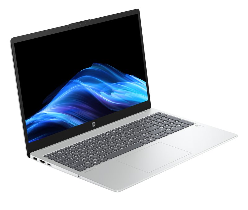 HP OmniBook 3 AI 15-fn0012ny - Ryzen AI 5 340, 16GB, 512B SSD, 15.6 FHD 300-nit AG, FPR, US keyboard, Glacier Silver, Win 11 Home thumbnail 2