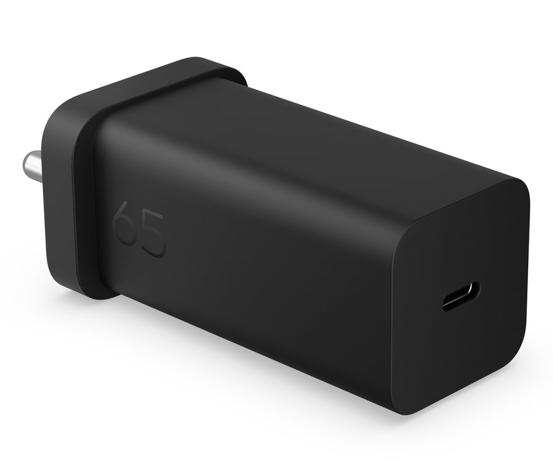 HP 65W USB-C Notebook GaN AC Wall Power Adapter Notebook Charger - Image 1