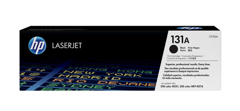 HP 131A Black Laser Toner Cartridge, 1520 pages, for HP LaserJet Pro 200 M276n, M276nw - Image 1