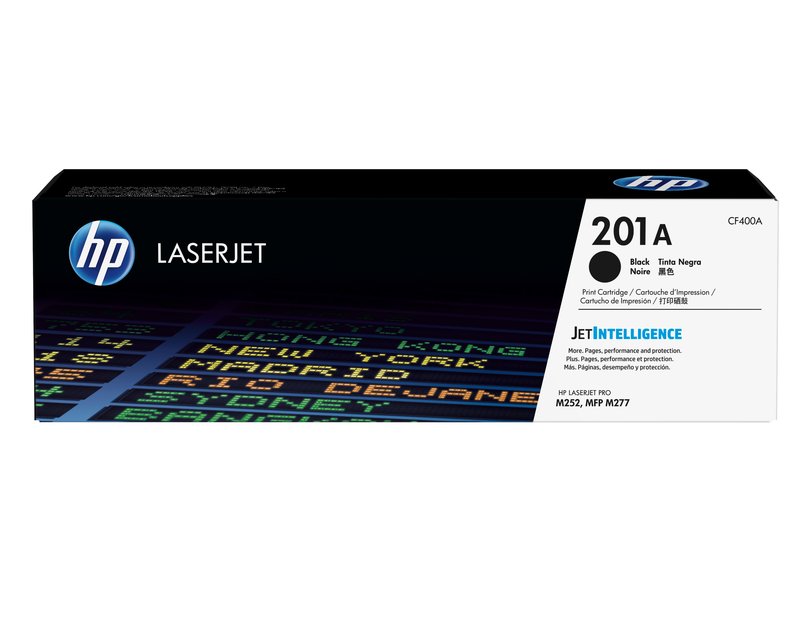 HP 201A Black Laser Toner Cartridge, 1500 pages, for HP Color LaserJet 277, Pro M252 - Image 1