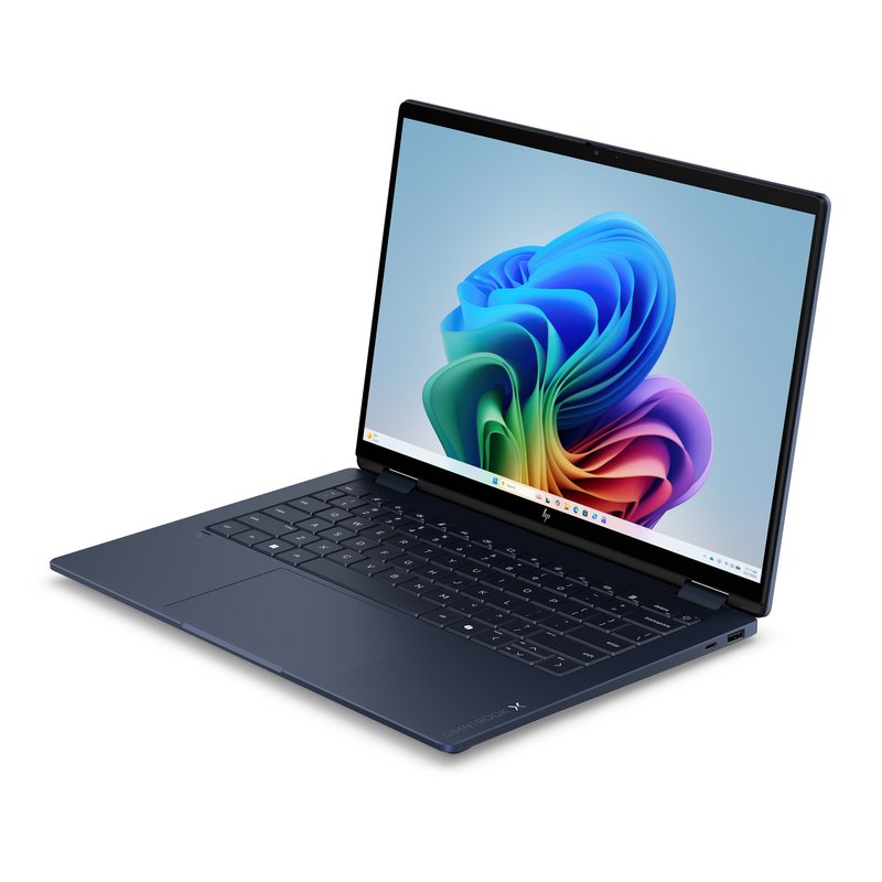 HP OmniBook X Flip 14-kc0005nn - Ryzen AI 7 450 (8C) 50 NPU TOPs, 32GB LPDDR5X 7500 on-board, 512GB PCIe Gen4 Value, AMD Radeon 860M Graphics, Touch/14.0 2K (1920x1200) Brightview 400 nits, Athmospheric Blue, Win 11 Home, 1 years thumbnail 3
