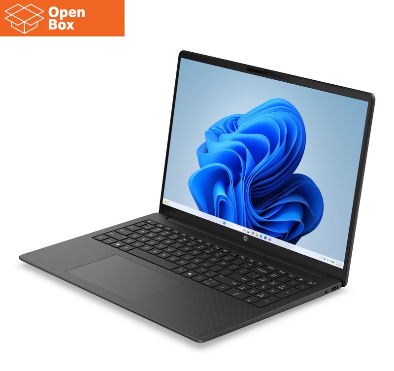 HP OmniBook 3 16-by0015ny - Ryzen 3 30 (4C), 8GB LPDDR5 5500 on-board, 256GB, AMD Radeon 610M Graphics, 16.0 2K (1920x1200) Antiglare IPS 300 nits, Not Including 45W AC Adapter, Jet Black, Win 11 Home, 1 years thumbnail 4