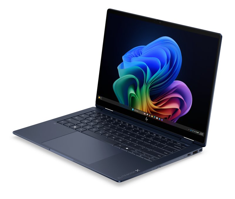 HP EliteBook X Flip G2i 14 - Ultra X7-358H, 32GB, 1TB SSD, 14 3K 500-nit 120Hz OLED Touch AG, 5MP IR cam, 4G/5G Modem, US backlit keyboard, 68Wh, Atmospheric Blue, Win 11 Pro, 3 years thumbnail 4