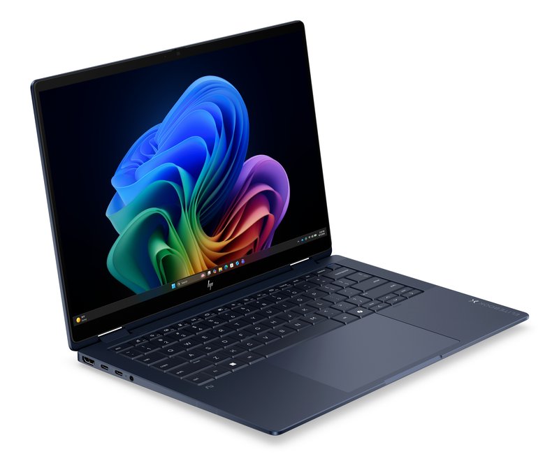 HP EliteBook X Flip G2i 14 - Ultra X7-358H, 32GB, 1TB SSD, 14 3K 500-nit 120Hz OLED Touch AG, 5MP IR cam, 4G/5G Modem, Nordic backlit keyboard, 68Wh, Atmospheric Blue, Win 11 Pro, 3 years thumbnail 2