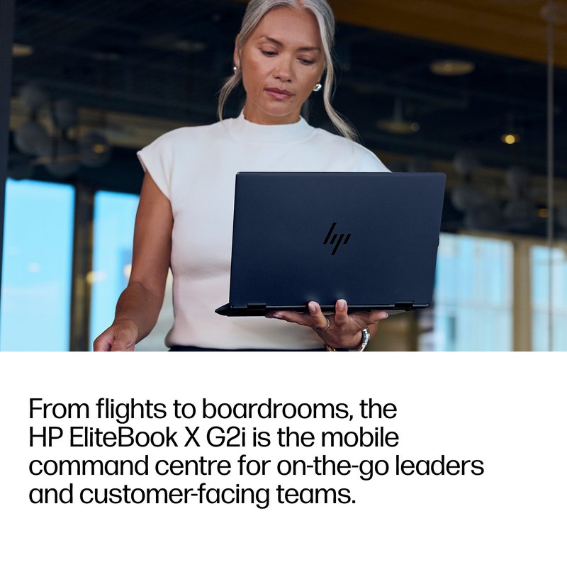 HP EliteBook X G2i 14 - Ultra X7-358H, 32GB, 1TB SSD, 14 3K 500-nit 120Hz OLED AG, 5MP IR cam, 4G/5G Modem, US backlit keyboard, 68Wh, Atmospheric Blue, Win 11 Pro, 3 years thumbnail 8