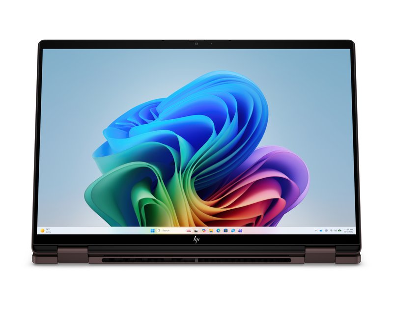 HP OmniBook X Flip x360 14-kc0005nnx - Ryzen AI 7 450 (8C),| 32GB LPDDR5X 8533 on-board, 512GB PCIe Gen4, AMD Radeon 860M Graphics, Touch/14.0 2K (1920x1200), Deep Espresso, Win 11 Home, 1 years - Image 1