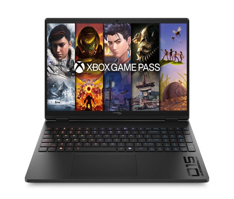 HyperX OMEN 15-gb0003ny - Ryzen 5 240, 16GB DDR5 1DM 5600, 512GB PCIe Gen4 Value, NVIDIA GeForce RTX 5060 8GB VRAM, 15.3 WQXGA (2560x1600) Antiglare Low Blue Light, Shadow Black, 150 Watt, Win 11 Home, 1 years - Image 1