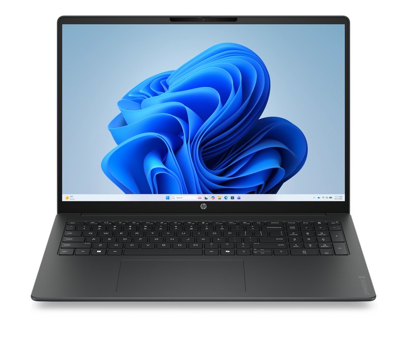 HP OmniBook 3 16-by0020nyx - Ryzen 3 30 (4C), 8GB LPDDR5 5500 on-board, 256GB, AMD Radeon 610M Graphics, 16.0 2K (1920x1200) Antiglare IPS 300 nits, 1080p TNR, Not Included 45W AC Adapter, Mica Silver, Win 11 Home, 1 years - Image 1