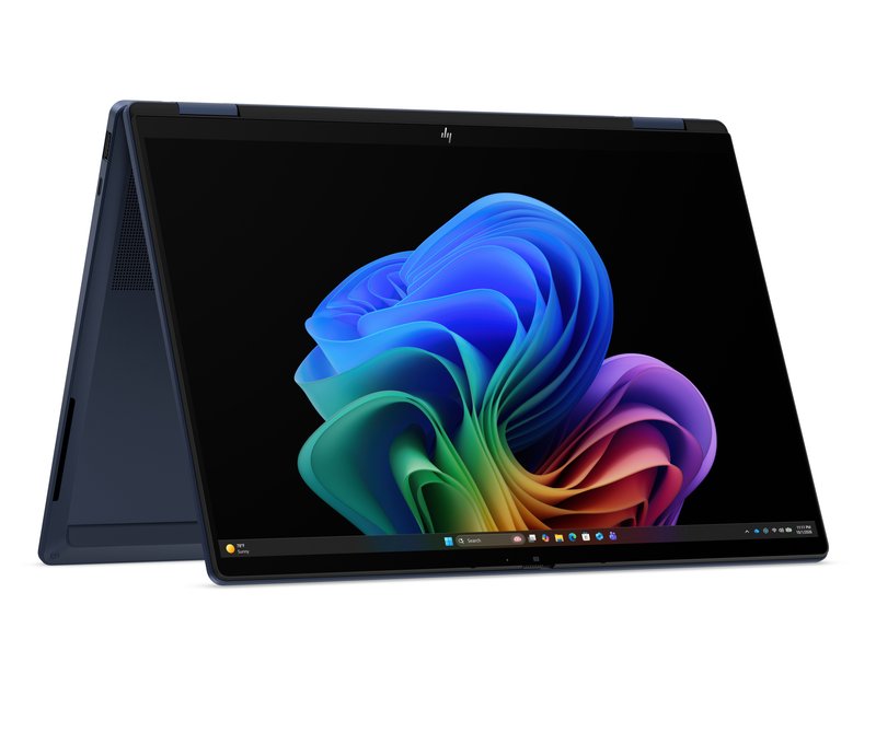 HP OmniBook X Flip x360 NG AI 14-kc0008nnx - Ryzen AI 5 430, 16GB LPDDR5X 8000 on-board, 1TB, Touch/14.0 3K (2880x1800) OLED Brightview LBL, Athmospheric Blue - 5MP IR TNR, Not Included 65W AC Adapter, Win 11 Home, 1 years thumbnail 2