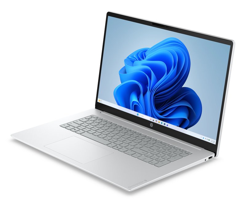 HP OmniBook 3 17-dp0008nnx - Ryzen 5 40, 16GB LPDDR5 5500 on-board, 512GB PCIe Value, 17.3 FHD (1920x1080) Antiglare IPS 300 nits, Glacier Silver DF+ - 1080p TNR, Not Included 45W AC Adapter, Win 11 Home, 1 years thumbnail 4