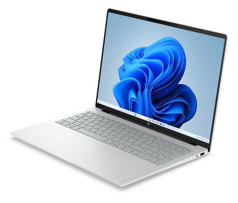 HP OmniBook 5 16-bn0006nyx - Core 5 120U, 16GB LPDDR5X 5200 on-board, 1TB PCIe Gen4 Value, 16.0 3K (2880x1800) OLED, Glacier Silver - 1080p IR TNR, Not Included 65W AC Adapter, Win 11 Home, 1 years thumbnail 4