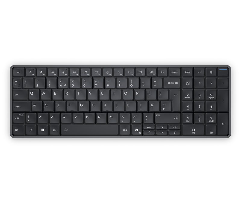 HP EliteBoard G1a AI - Ryzen 5 340, 16GB, 512GB SSD, WiFi & BT, FPR, US Backlit Spill Resistant keyboard, 675M mouse, 32Wh, Win 11 Pro, 3 Years - Image 1