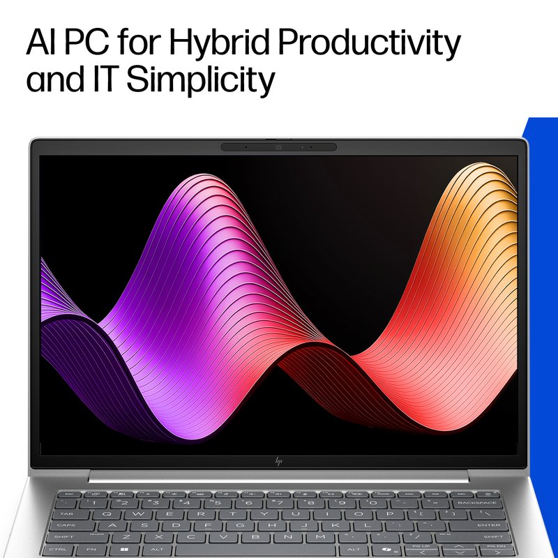 HP EliteBook 6 G2i 14 - Ultra 5-322, 16GB, 512GB SSD, 14 WUXGA 400-nit AG, 5MP IR cam, NO WWAN-readyness, Smartcard, FPR, EST backlit keyboard, 68Wh, Pike Silver, Win 11 Pro, 3 years thumbnail 9