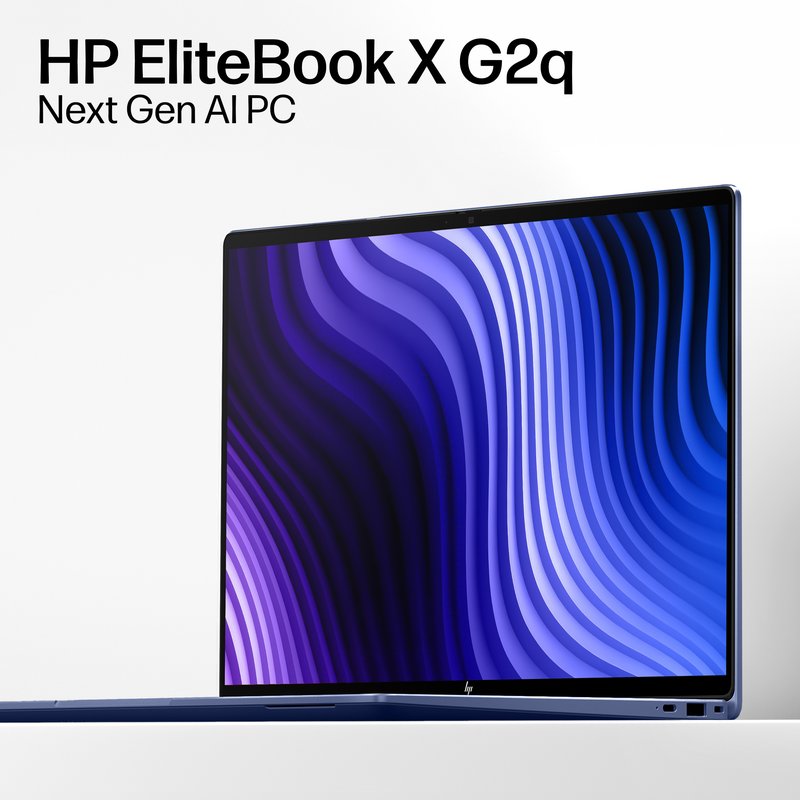 HP EliteBook X G2q 14 - Snapdragon X2 Plus X2P-42-100, 32GB, 512GB SSD, 14 WUXGA 500-nit Touch AG, 5MP IR cam, 4G/5G Modem, Nordic backlit keyboard, 56Wh, Atmospheric Blue, Win 11 Pro, 3 years thumbnail 8
