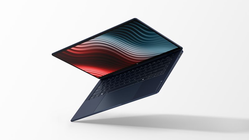 HP EliteBook X G2a 14 - Ryzen AI 5 435, 16GB, 512GB SSD, 14 WUXGA 300-nit AG, 5MP IR cam, 4G/5G Modem, FPR, Nordic backlit keyboard, 56Wh, Atmospheric Blue, Win 11 Pro, 3 years thumbnail 4